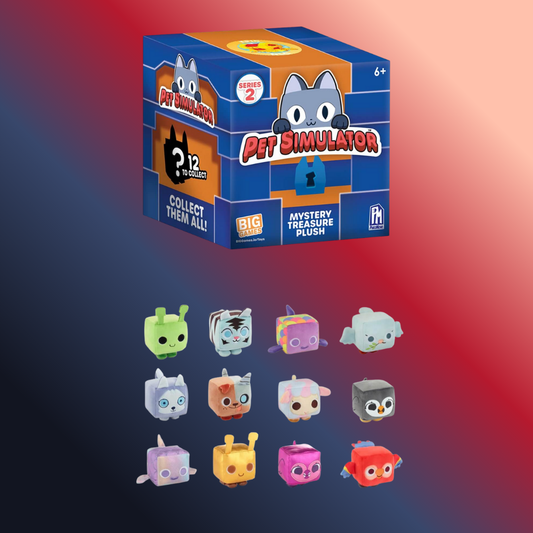 PET SIMULATOR 4" Plush in Treasure Chest SERIES 2