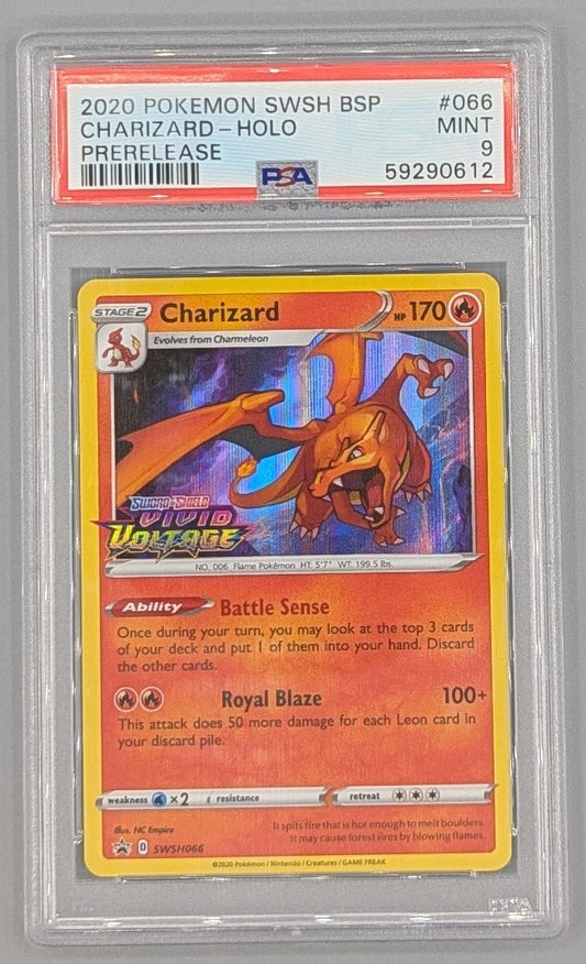 Charizard Holo Promo PSA 9