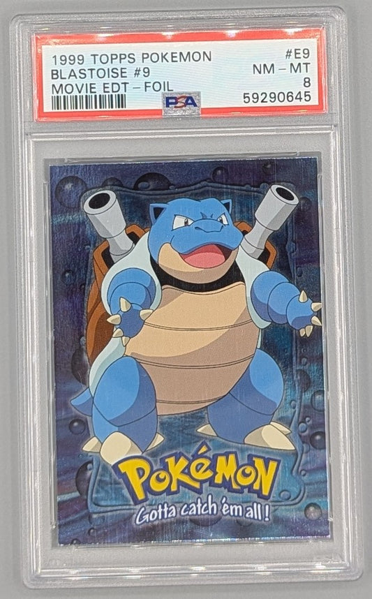 Blastoise Foil PSA 8