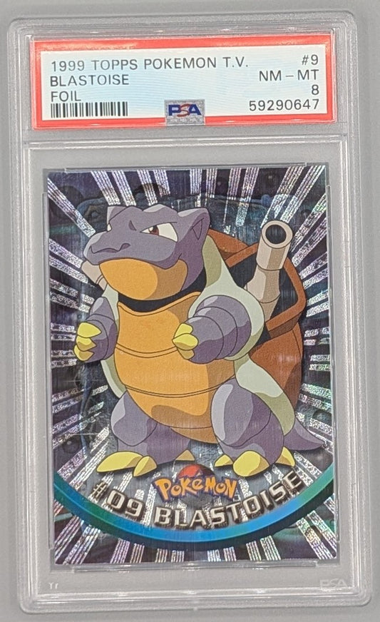 Blastoise Foil PSA 8