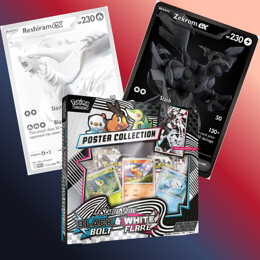 Black Bolt and White Flare Poster Collection