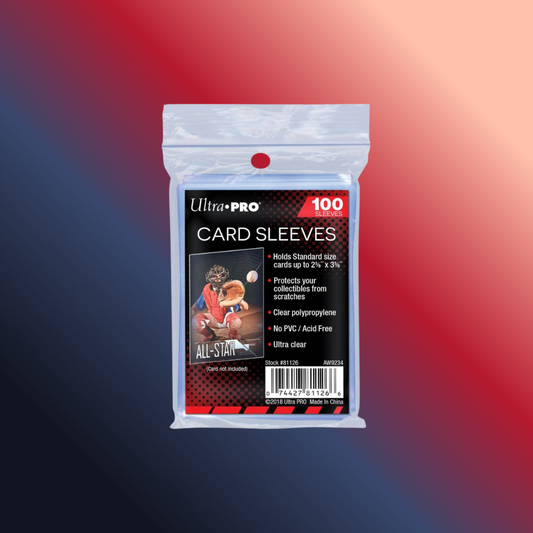 ULTRA PRO - CARD SLEEVE - 100pc