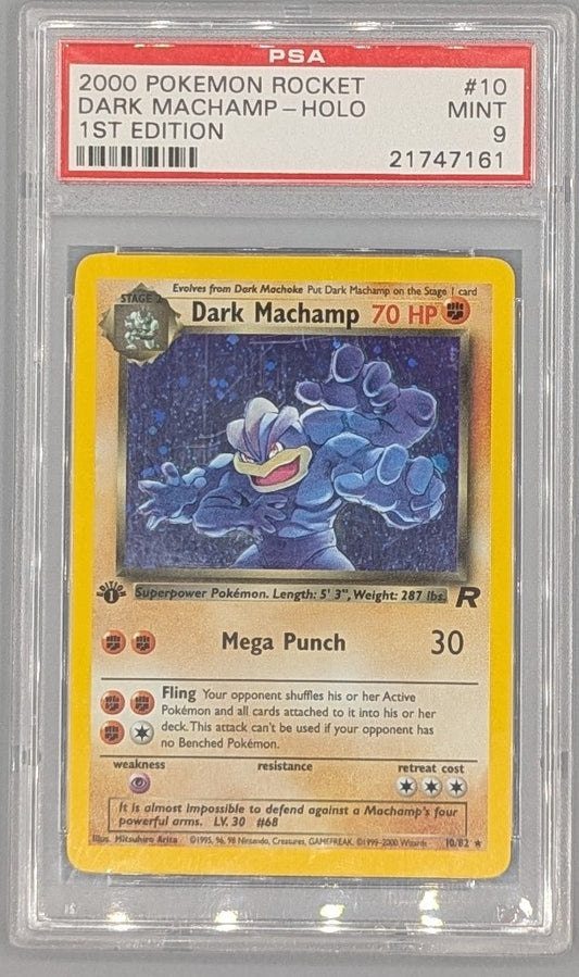 Dark Machamp PSA 9