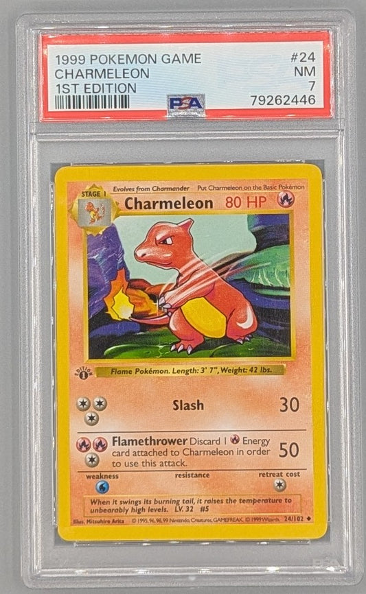 1st Edition Charmeleon PSA 7